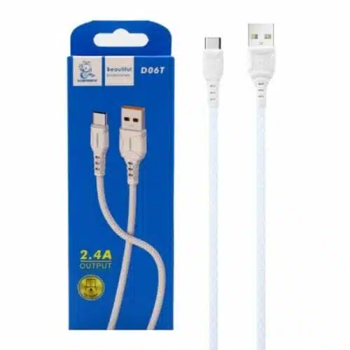 کابل تبدیل USB به USB-C دنمن مدلDENMEN D06T طول 1 متر