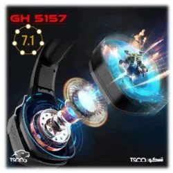 هدفون مخصوص بازی تسکو مدل TSCO TH 5157 عصرتولز