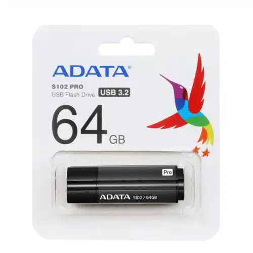 فلش مموری ای دیتا مدل ADATA S102 Pro ظرفیت 64 گیگابایت ASRTOOLS