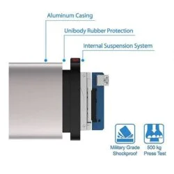 هارد اکسترنال سیلیکون پاور مدل Silicon Power Armor A85 ظرفیت 2 ترابایت ASRTOOLS