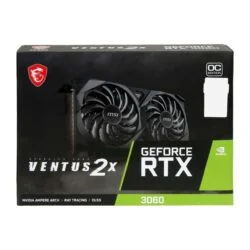 کارت گرافیک ام اس آی مدل msi GeForce RTX 3060 VENTUS 2X 12G OC عصرتولز