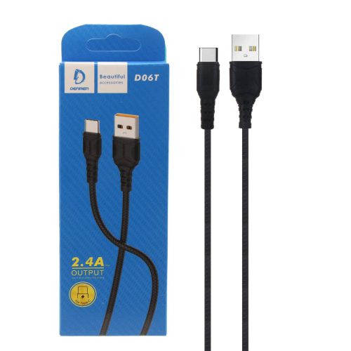 کابل تبدیل USB به USB-C دنمن مدلDENMEN D06T طول 1 متر