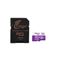 کارت حافظه microSDHC ویکومن مدل 533X کلاس 10 استاندارد UHS-I U1 سرعت 80MBps ظرفیت 32 گیگابایت به همراه کارت خوان asrtools