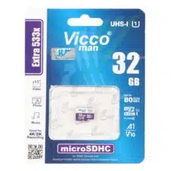 کارت حافظه microSDHC ویکومن مدل 533X کلاس 10 استاندارد UHS-I U1 سرعت 80MBps ظرفیت 32 گیگابایت asrtools