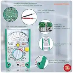 مولتی متر آنالوگ پروسکیت مدل ProsKit MT-2017 عصرتولز
