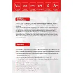 مولتی متر کلمپی یونی تی مدل UNI-T UT202BT عصرتولز