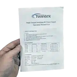 منبع تغذیه توینتکس مدل Twintex SP-6005