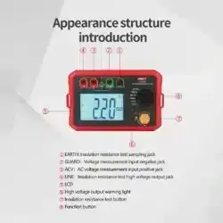 میگر دیجیتال یونی تی مدل UNI-T UT502C عصرتولز