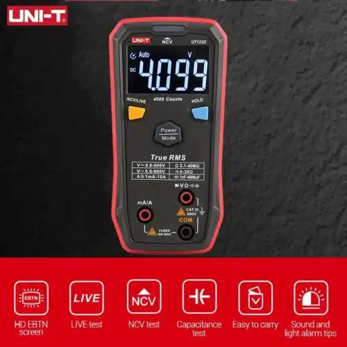 مولتی متر هوشمند یونی تی مدل UNI-T UT123D عصرتولز