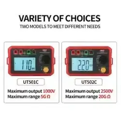 میگر دیجیتال یونی تی مدل UNI-T UT502C عصرتولز