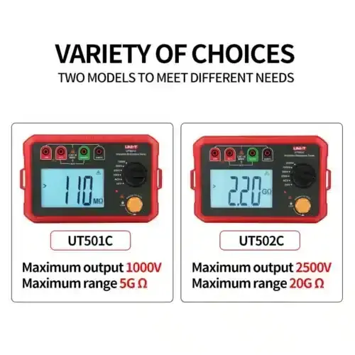 میگر دیجیتال یونی تی مدل UNI-T UT502C عصرتولز