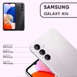 گوشی موبایل سامسونگ مدل Samsung Galaxy A14 دو سیم کارت ظرفیت 64 گیگابایت و رم 4 گیگابایت ASRTOOLS