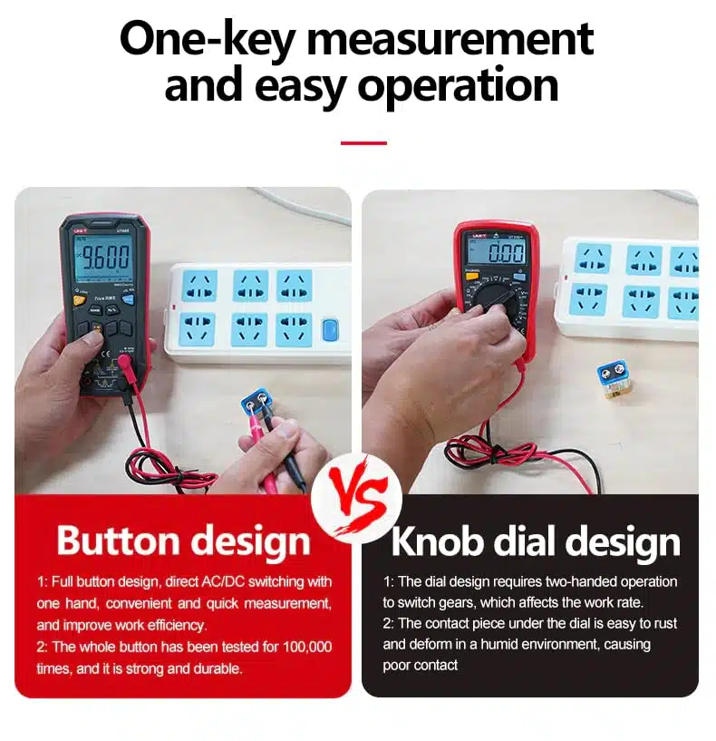 مولتی متر هوشمند دیجیتال یونی تی مدل UNI-T UT60S 8 مولتی متر دیجیتال یونی تی مدل UNI-T UT60S عصرتولز