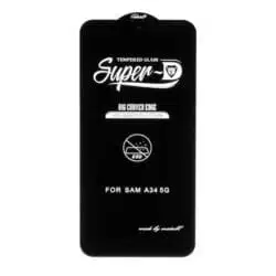 گلس Super D مناسب برای گوشی موبایل سامسونگ Galaxy A34 عصرتولز