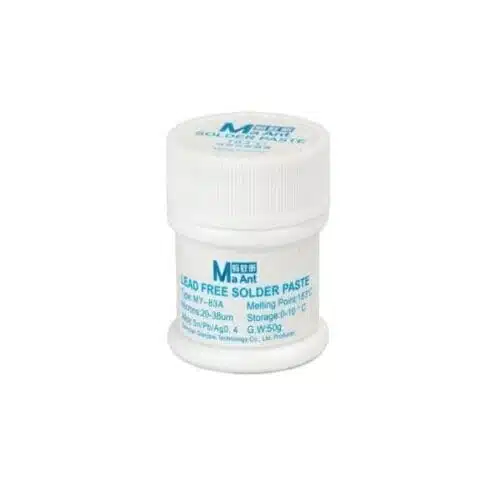 خمیر قلع مانت مدل MaAnt SOLDER PASTE MY-83A وزن 50 گرم ASRTOOLS