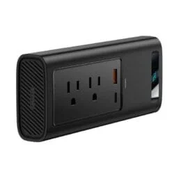 مبدل برق خودرو باسئوس مدل Baseus CRNBQ-01 150W عصرتولز