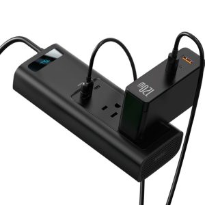 مبدل برق خودرو باسئوس مدل Baseus CRNBQ-01 150W عصرتولز