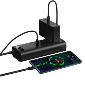 مبدل برق خودرو باسئوس مدل Baseus CRNBQ-01 150W عصرتولز