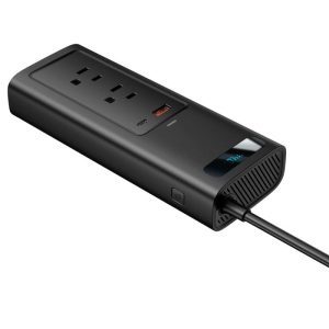 مبدل برق خودرو باسئوس مدل Baseus CRNBQ-01 150W عصرتولز