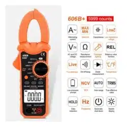 مولتی متر کلمپی ویکتور مدل VICTOR 606B Plus-0-Victor digital clamp meter