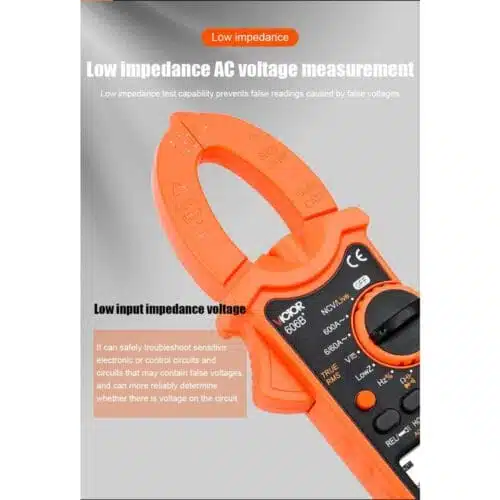 مولتی متر کلمپی ویکتور مدل VICTOR 606B Plus-0-Victor digital clamp meter