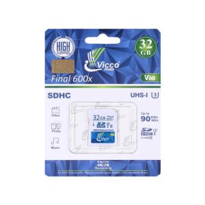 کارت حافظه SDHC ویکومن مدل 600X V60 کلاس 10 استاندارد UHS-I U3 سرعت 90MBps ظرفیت 32 گیگابایت در فروشگاه عصرتولز...
