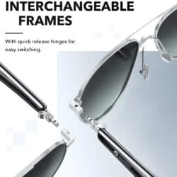 عینک هوشمند انکر مدل ANKER Soundcore Frames A3600 عصرتولز