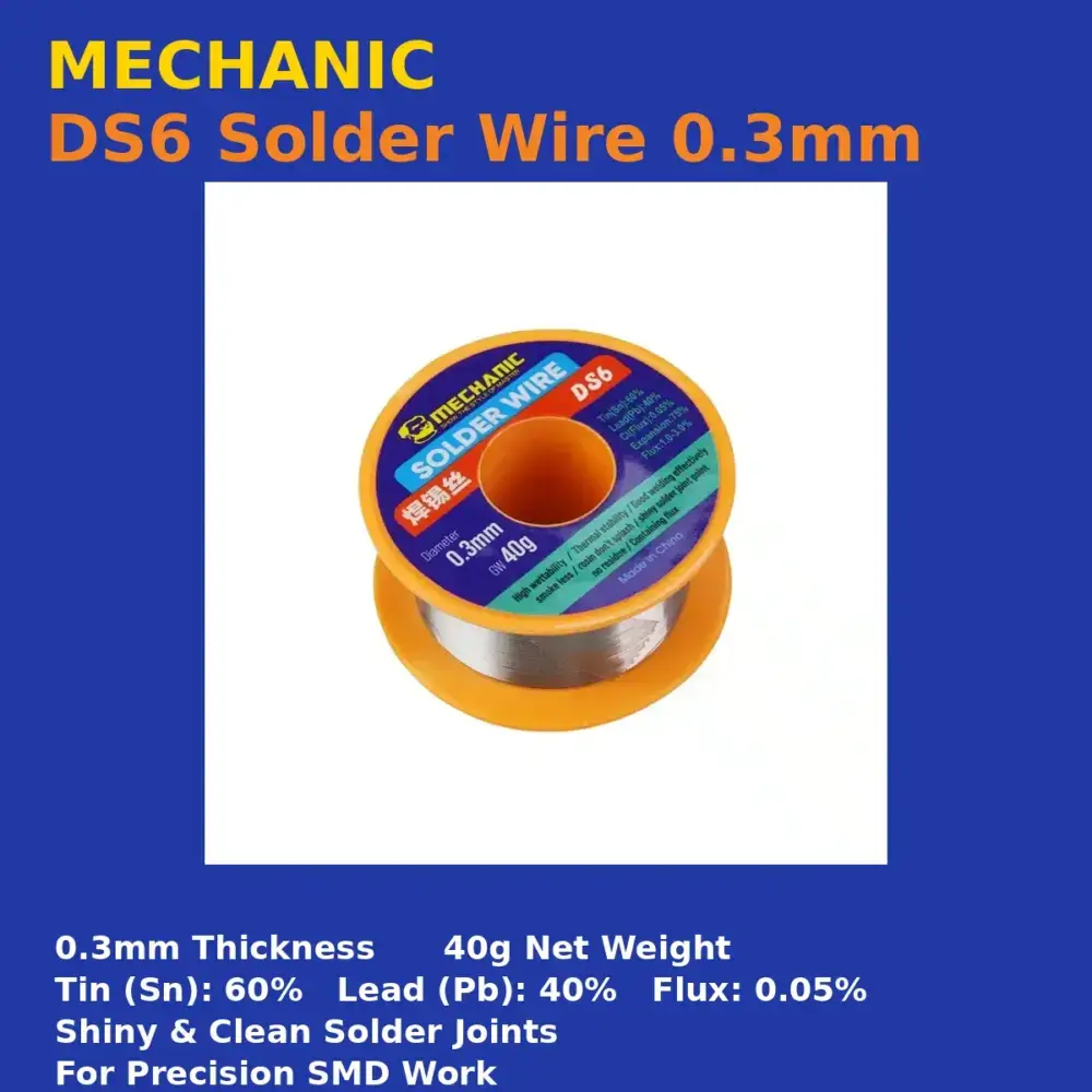 سیم لحیم مکانیک مدل MECHANIC DS6 0.3mm
