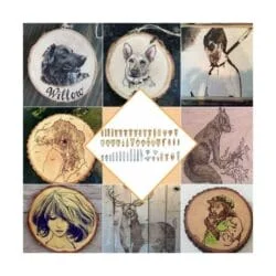 SE 28-Piece Wood Burning Tip Set - WP28-0-نوک هویه سوخته نگاری مدل SE WP28 مجموعه 28 عددی