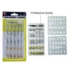 SE 28-Piece Wood Burning Tip Set - WP28-0-نوک هویه سوخته نگاری مدل SE WP28 مجموعه 28 عددی