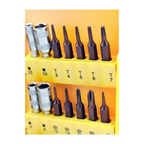 ست پیچ گوشتی یاکسون مدل YAXUN YX-6028a مجموعه 38 عددی در فروشگاه عصرتولز...