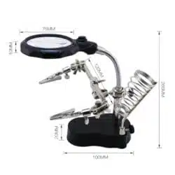 ذره بین گیره دار مدل TE-801 در فروشگاه عصرتولز...