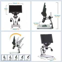 میکروسکوپ دیجیتال مدل Microscope G1200D در فروشگاه عصرتولز:
