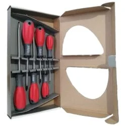 مجموعه 6 عددی پیچ گوشتی کرفت گریپ مدل 3K-500 عصرتولز