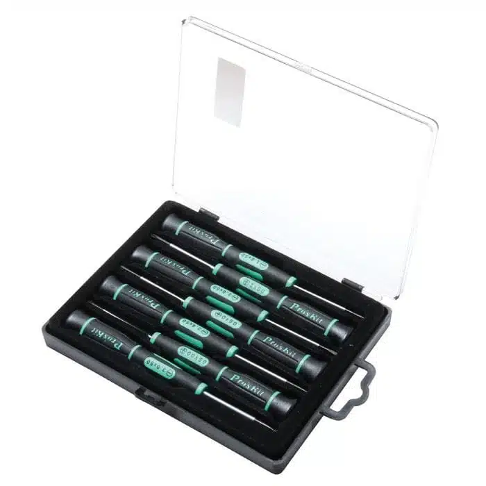 مجموعه 7 عددی پیچ گوشتی ساعتی پروسکیت مدل Proskit SD-081A