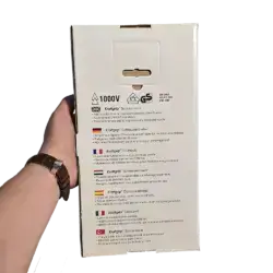 مجموعه 5 عددی پیچ گوشتی عایق 1000 ولت کرفت گریپ مدل kraftgrip 400i S1/5 Code5873 عصرتولز