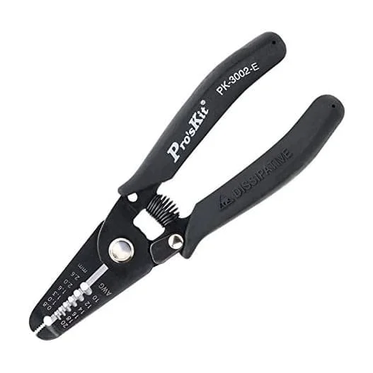 سیم لخت کن پروسکیت مدل Proskit PK-3002-E سایز 6 اینچ عصرتولز سیم لخت کن پروسکیت مدل Proskit PK-3002-E سایز 6 اینچ عصرتولز