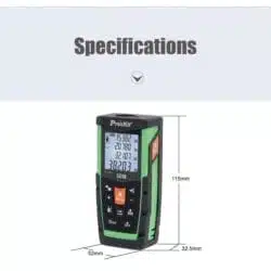 متر لیزری 60 متر برد پروسکیت مدل Proskit NT-8560 عصرتولز
