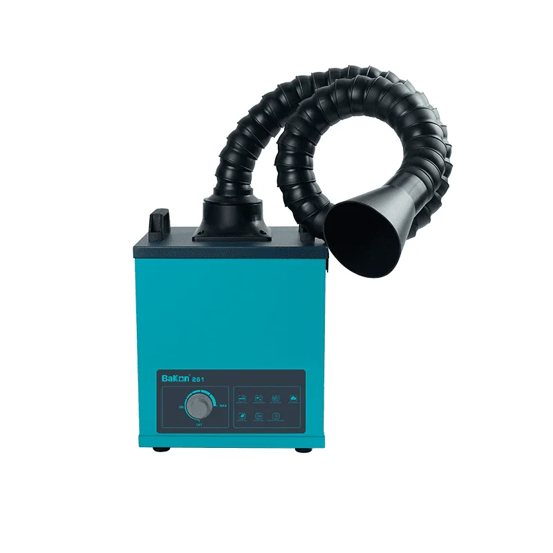 دستگاه تصفیه دود لحیم کاری باکون مدل Bakon BK-261 در عصرتولز… دستگاه تصفیه دود لحیم کاری باکون مدل Bakon BK-261 در عصرتولز...