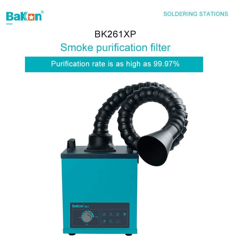 دستگاه تصفیه دود لحیم کاری باکون مدل Bakon BK-261