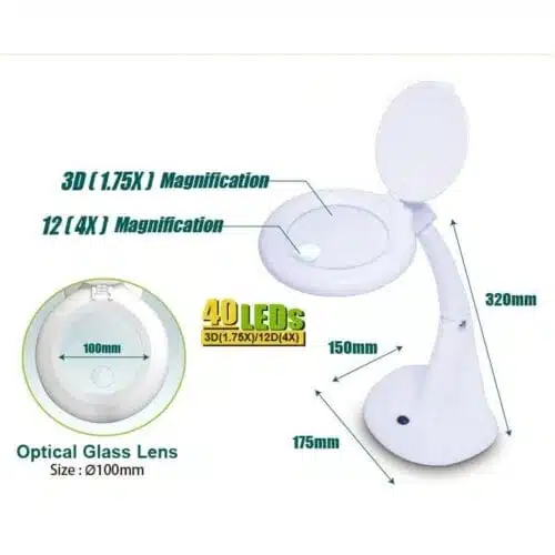 ذره بین رومیزی پروسکیت مدل Proskit MA-1013 عصرتولز