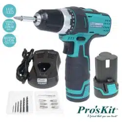 پیچ گوشتی شارژی پروسکیت مدل Proskit PT-1206F عصرتولز