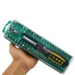 ست پیچ گوشتی 62 عددی پروسکیت مدل Proskit SD-205 عصرتولز