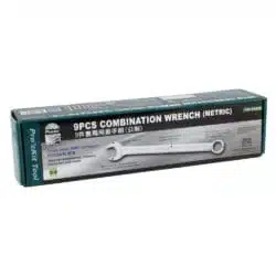 آچار یکسر تخت و یکسر رینگ پروسکیت مدل Proskit HW-6509B مجموعه 9 عددی