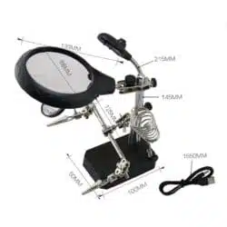 ذره بین گیره دار مدل TE-800