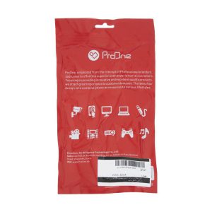 کابل برق سه پین منبع تغذیه کامپیوتر پرووان مدل ProOne PCP23 طول 1.5 متر asrtools