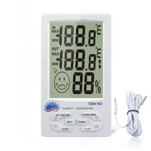 ترمورطوبت سنج ماکزیمم و مینیمم تم مدل TEM-982