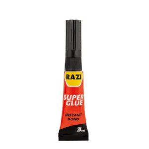 چسب قطره ای رازی مدل RAZI Super Glue حجم 3 میلی لیتر ASRTOOLS