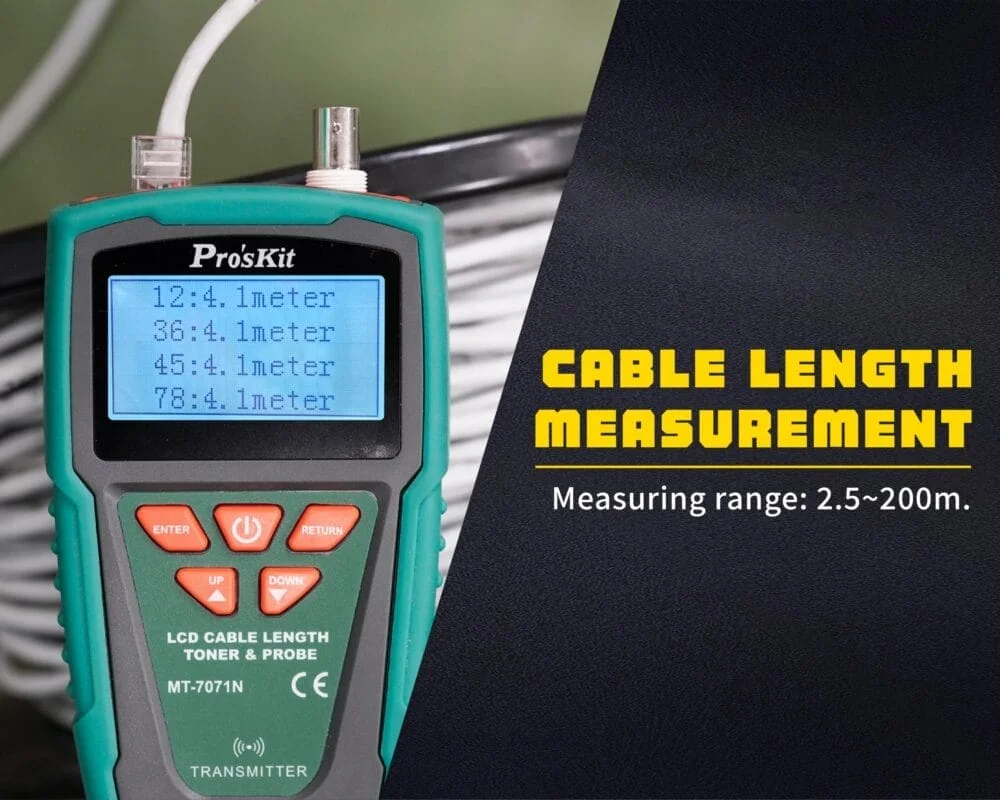 تستر شبکه و زوج یاب پروسکیت مدل ProsKit MT-7071N