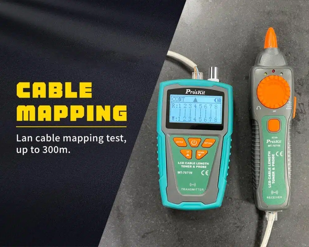 تستر شبکه و زوج یاب پروسکیت مدل ProsKit MT-7071N